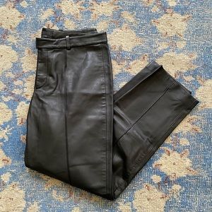 J. Crew Collection Leather Pants 4